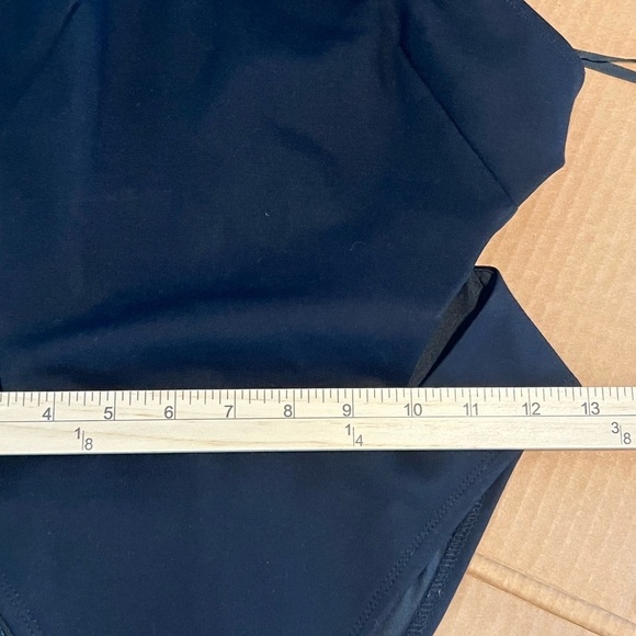 ATOIR BIANCA BODY SUIT BLACK SZ 2 STRETCHY SCUBA TYPE FABRIC SIDE CUTOUTS - Picture 8 of 10